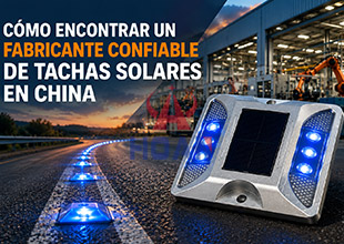 Cómo elegir un fabricante fiable de tachas solares en China